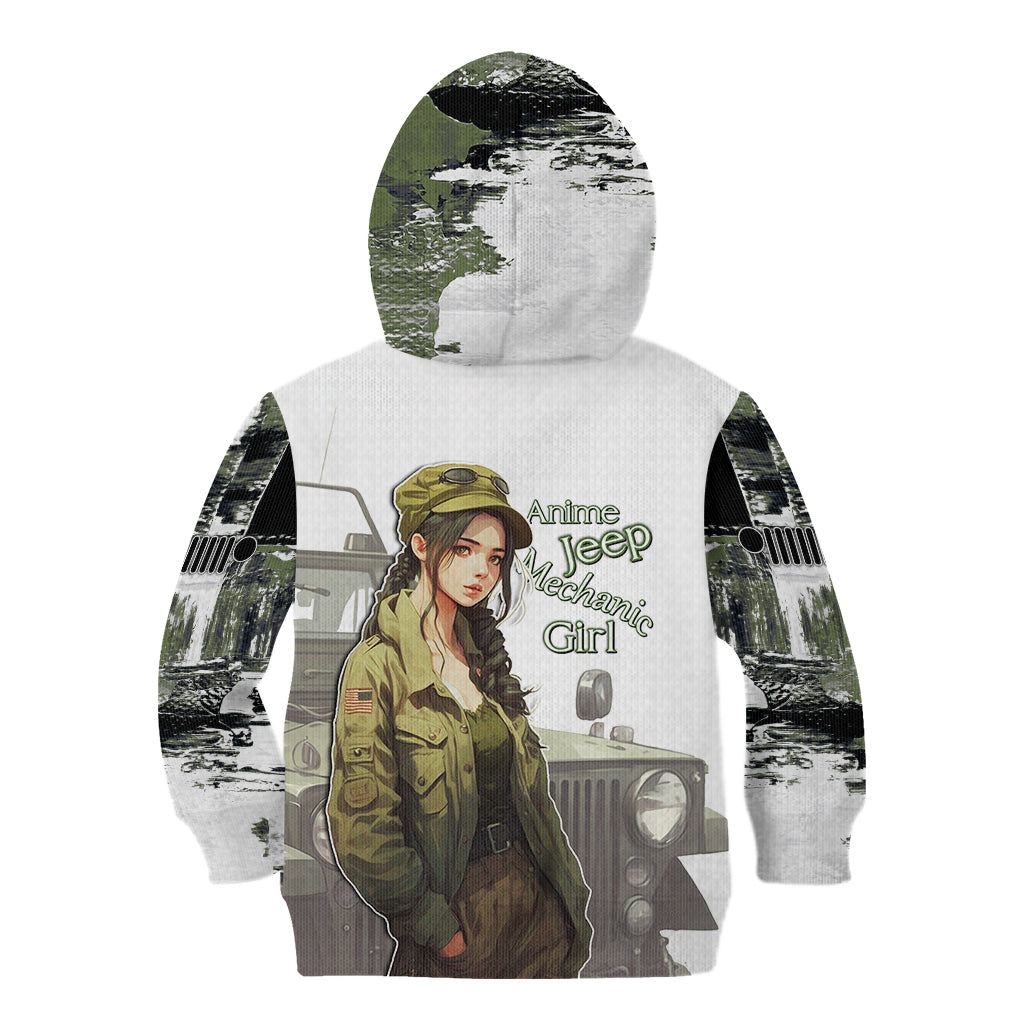 jeep-camouflage-kid-hoodie-anime-jeep-machanic-girl