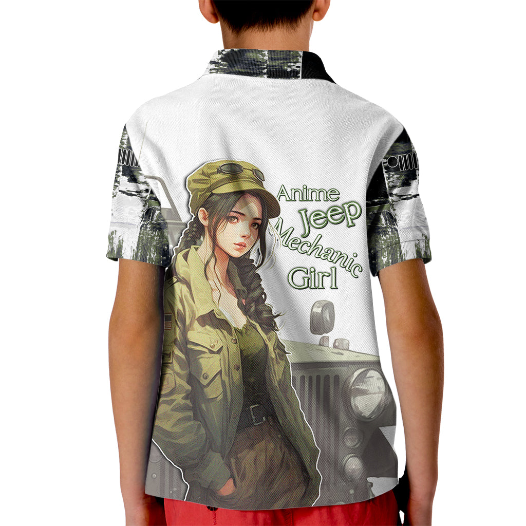 jeep-camouflage-kid-polo-shirt-anime-jeep-machanic-girl