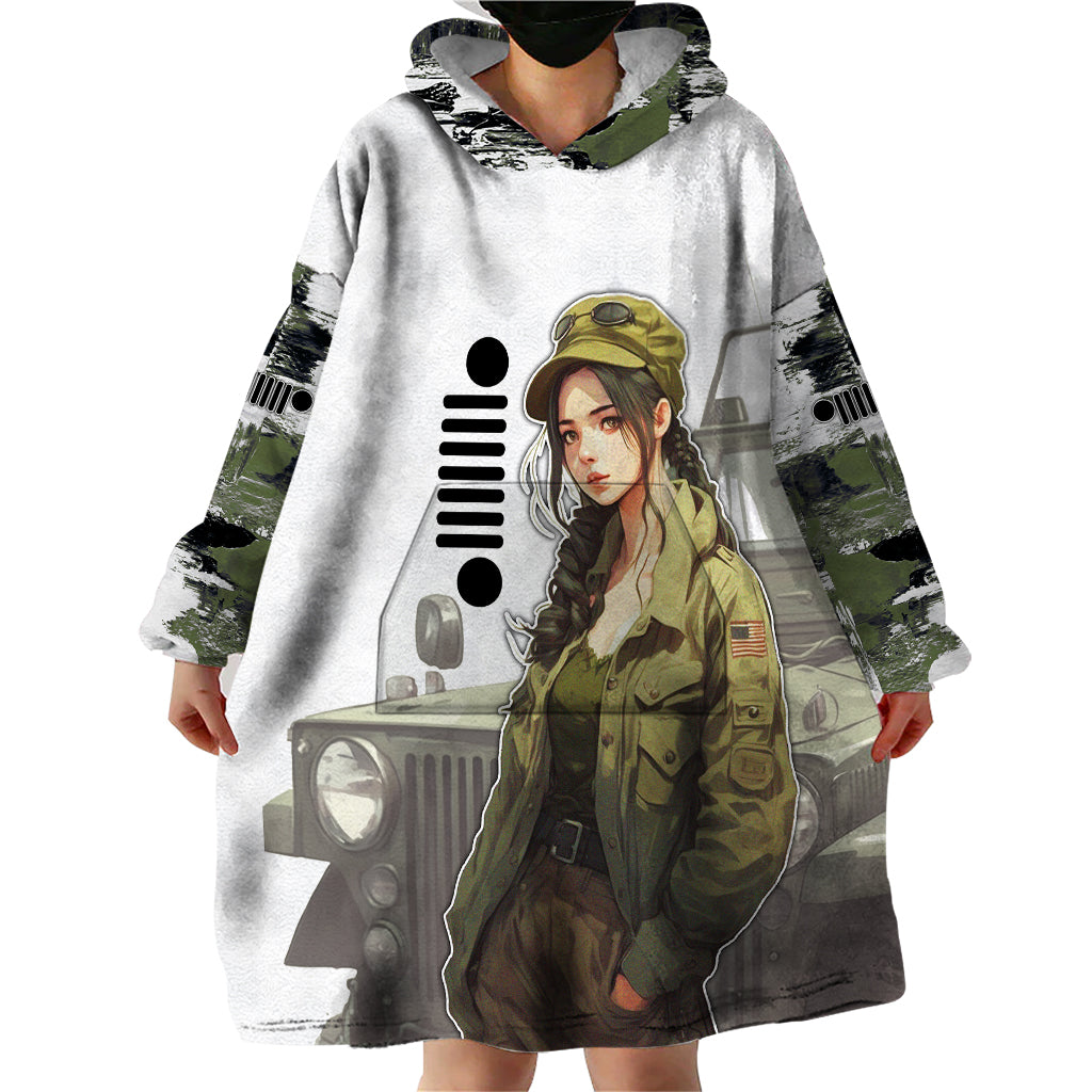 jeep-camouflage-wearable-blanket-hoodie-anime-jeep-machanic-girl