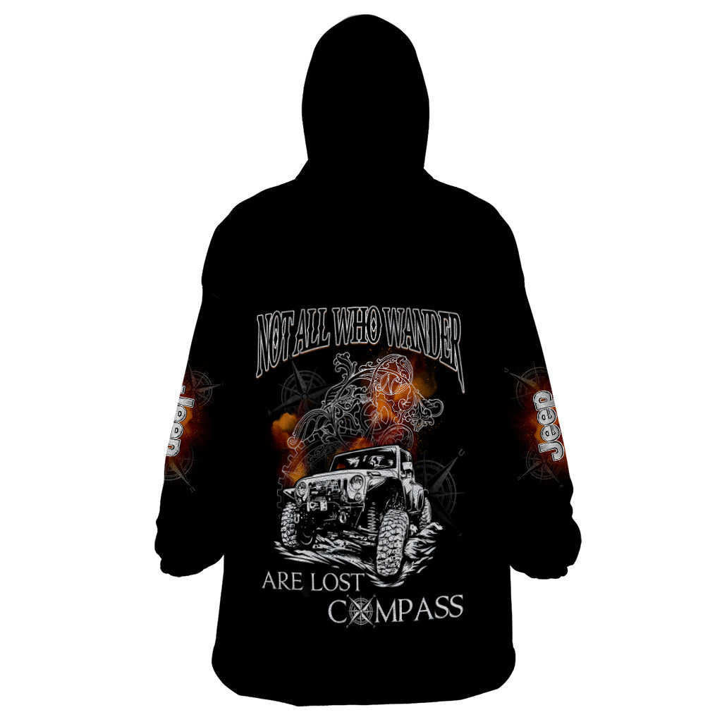 black-jeep-wearable-blanket-hoodie-not-all-who-wander-are-lost-compass
