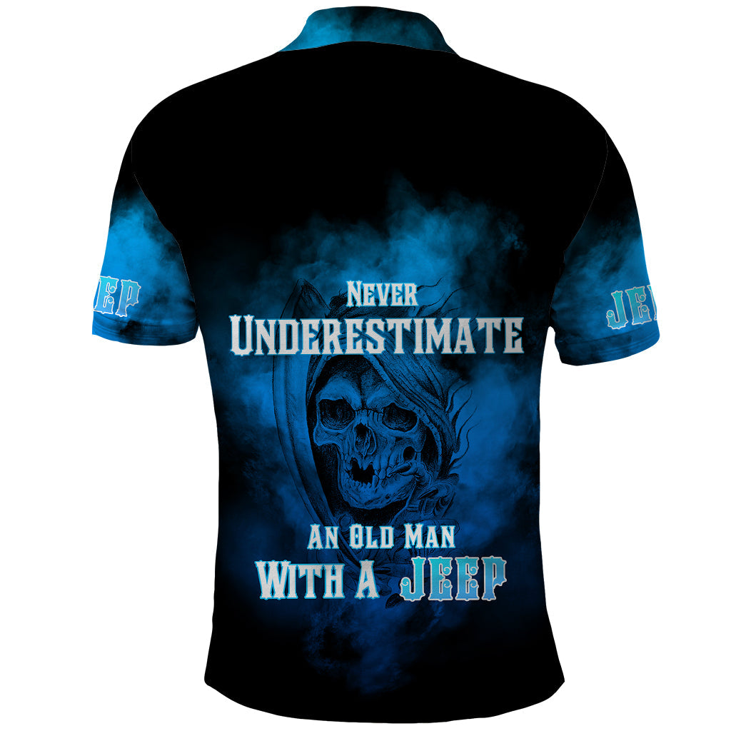 jeep-polo-shirt-never-underestimate-an-old-man-with-jeep-blue