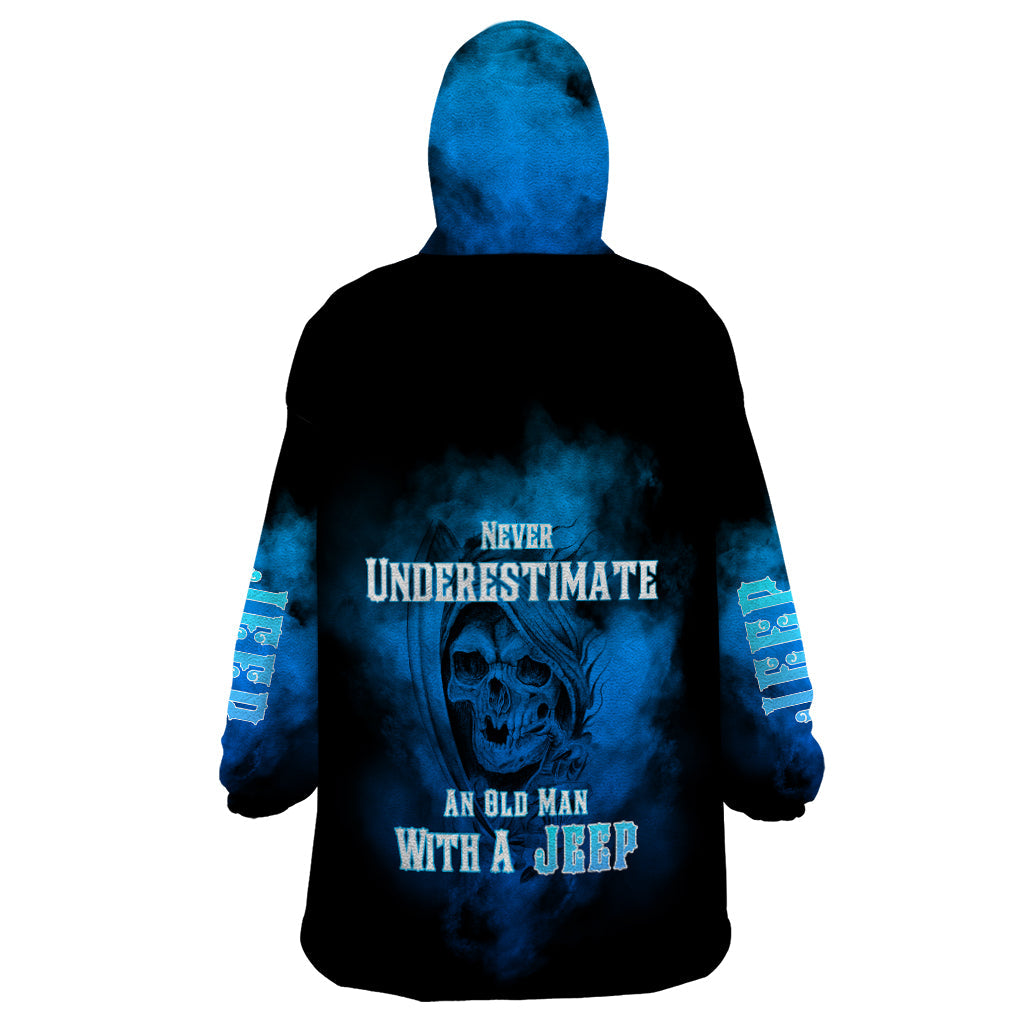 jeep-wearable-blanket-hoodie-never-underestimate-an-old-man-with-jeep-blue