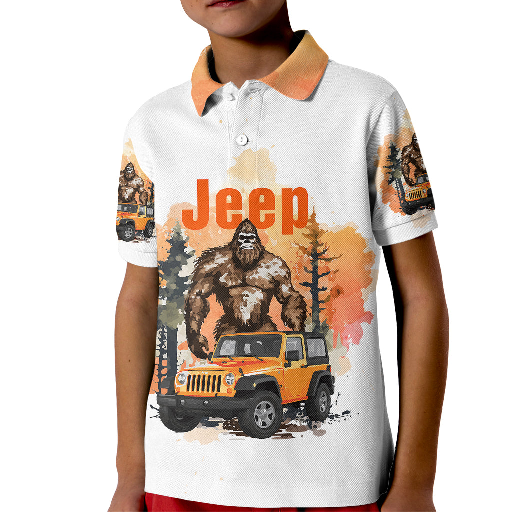 jeep-bigfoot-kid-polo-shirt-not-all-who-wander-are-lost
