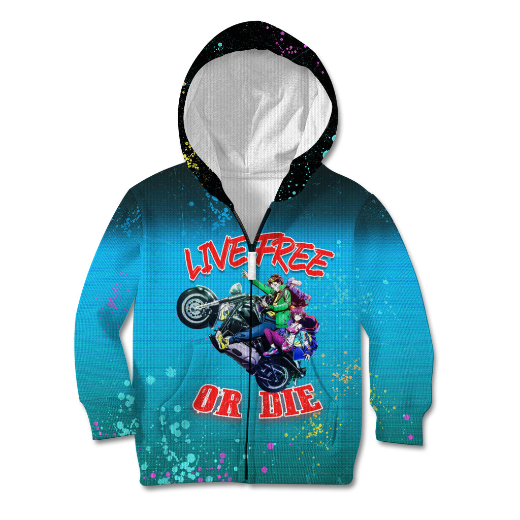 zom-100-anime-kid-hoodie-live-free