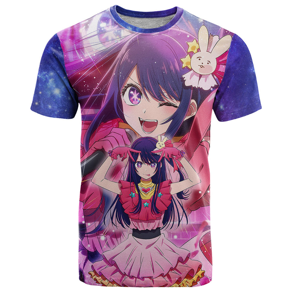 oshi-no-ko-anime-t-shirt-hoshino-ai-on-stage