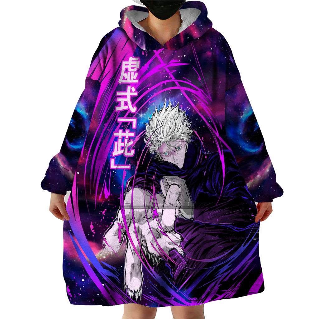 jjk-gojo-satoru-wearable-blanket-hoodie-hollow-technique