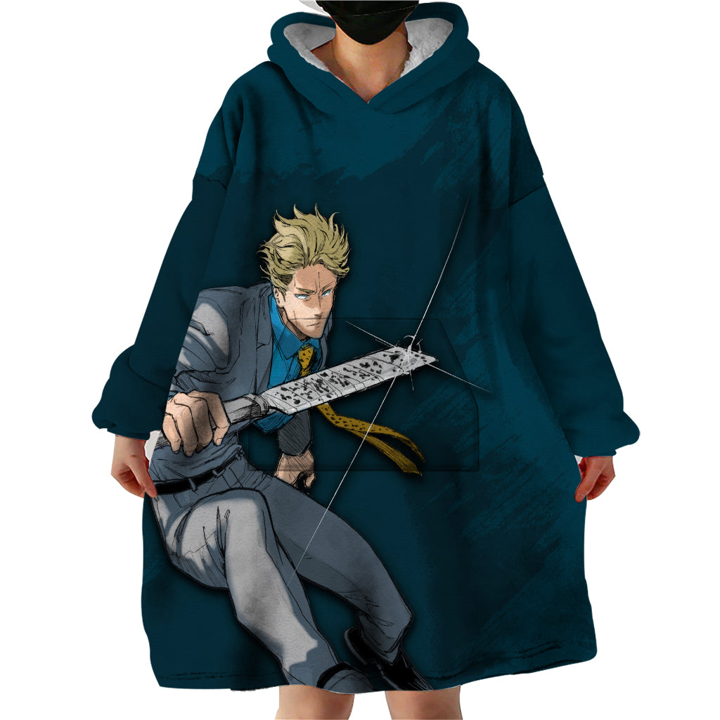 kento-nanami-jjk-anime-wearable-blanket-hoodie-black-flash