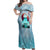 Jujutsu Kaisen Gojo Satoru Off Shoulder Maxi Dress Traditional Aesthetics