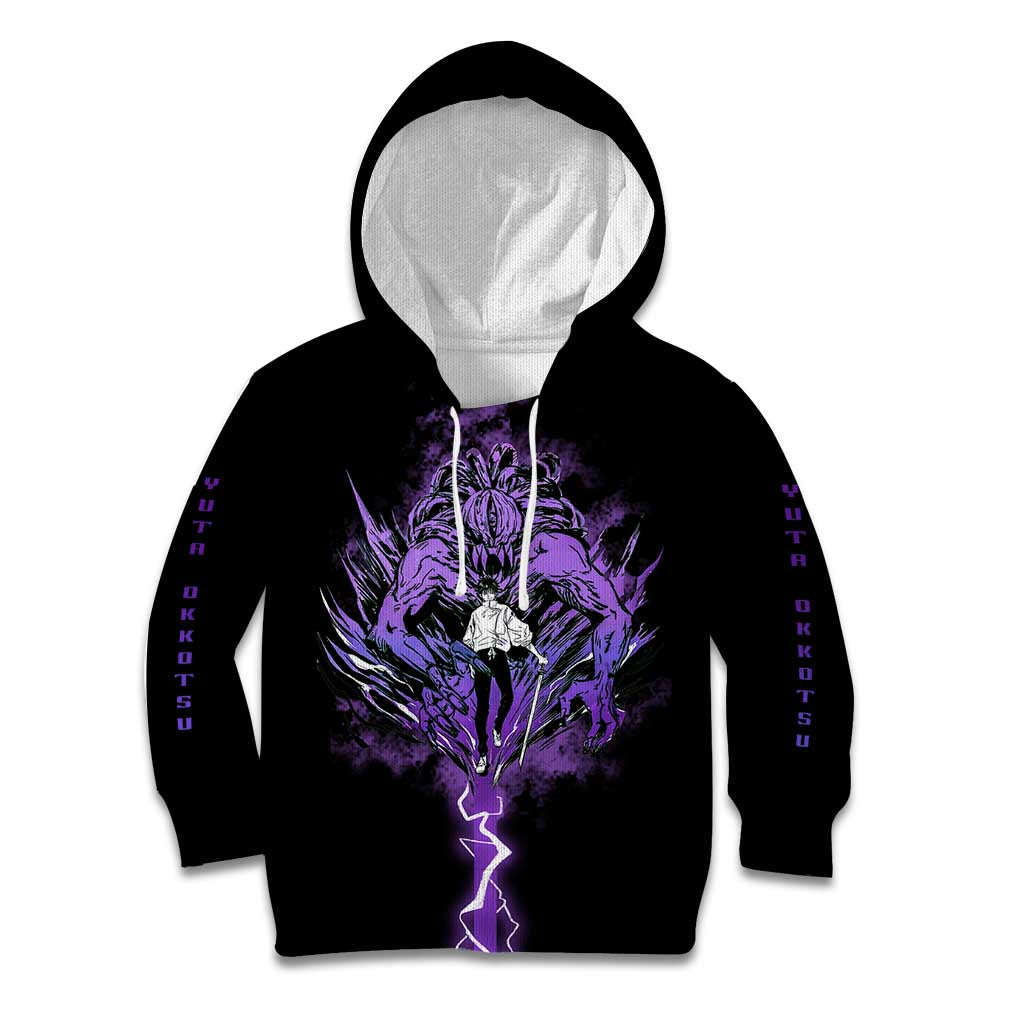 Jujutsu Kaisen Anime Kid Hoodie Yuta Okkotsu & Rika TS07