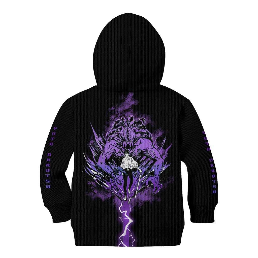 Jujutsu Kaisen Anime Kid Hoodie Yuta Okkotsu & Rika TS07