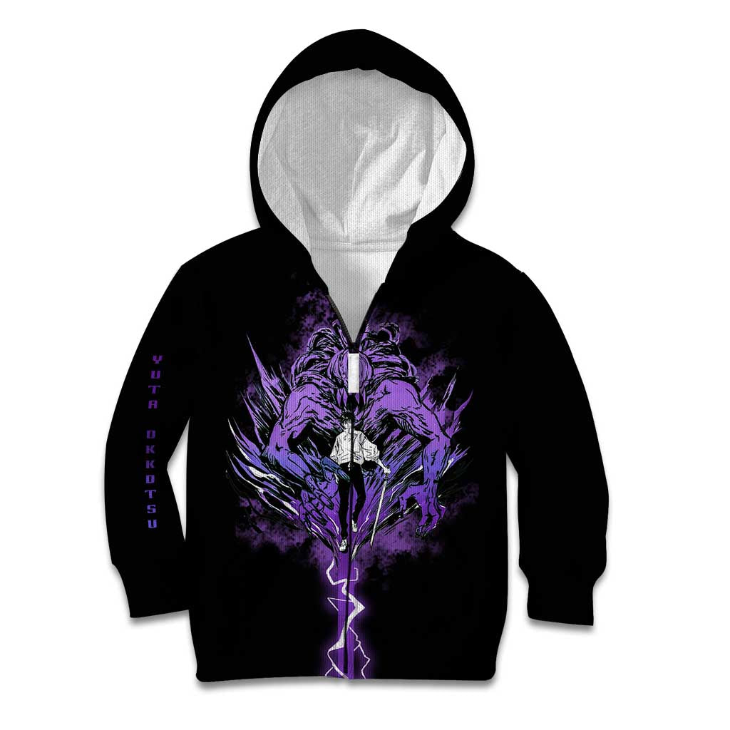 Jujutsu Kaisen Anime Kid Hoodie Yuta Okkotsu & Rika TS07