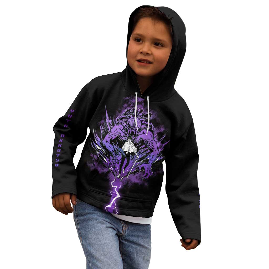 Jujutsu Kaisen Anime Kid Hoodie Yuta Okkotsu & Rika TS07