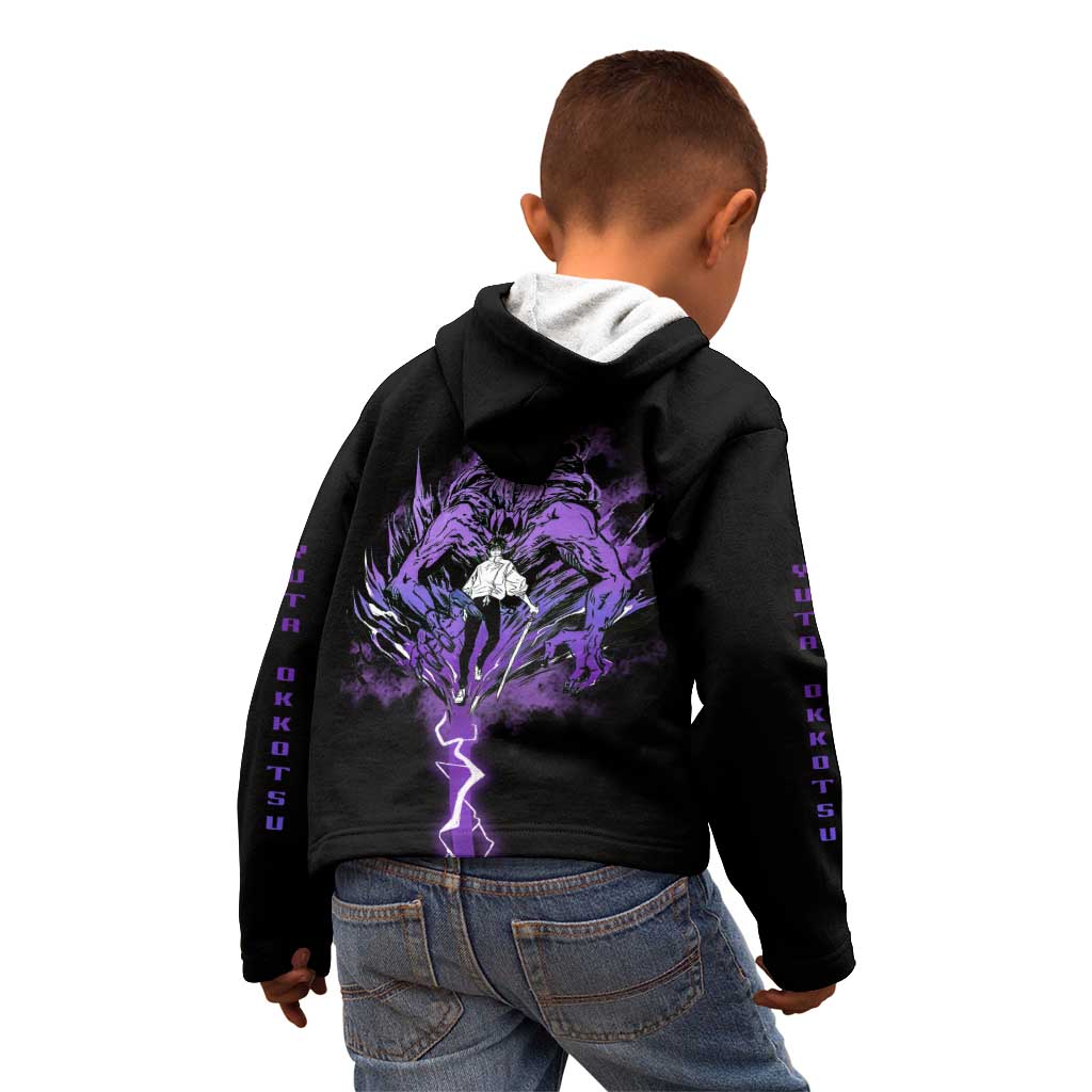 Jujutsu Kaisen Anime Kid Hoodie Yuta Okkotsu & Rika TS07