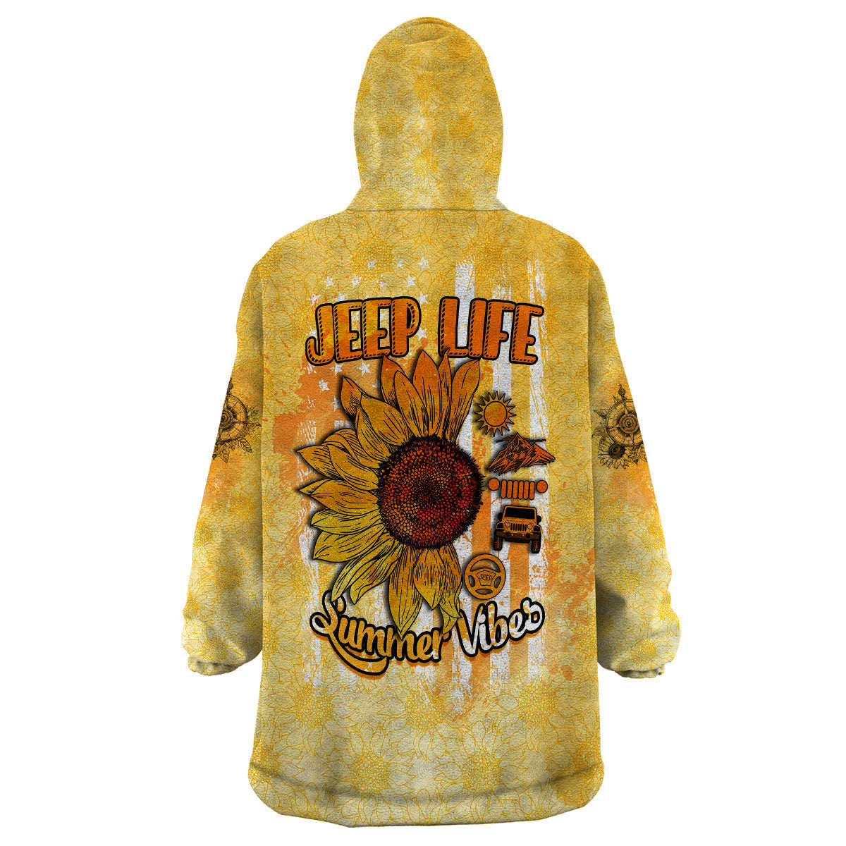 jeep-life-summer-vibes-sunflowers-and-bees-wearable-blanket-hoodie