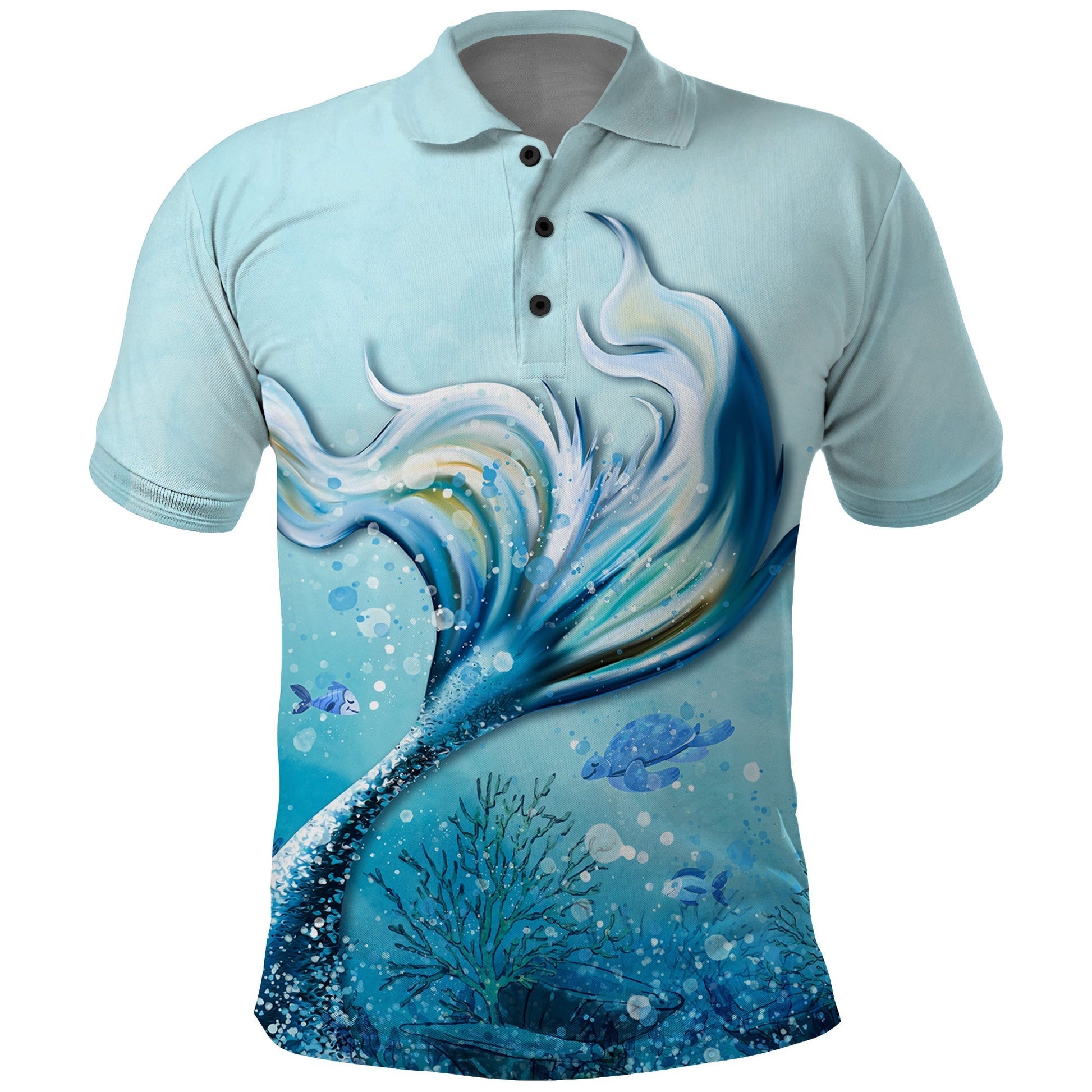 jeep-girl-polo-shirt-mermaid-at-heart