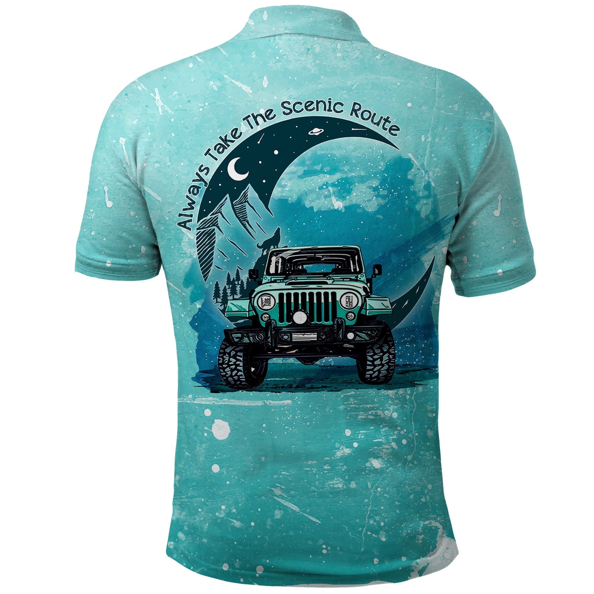 jeep-polo-shirt-always-take-the-scenic-route