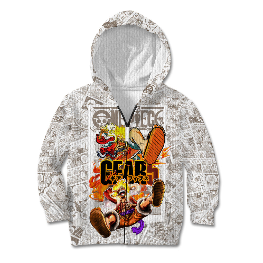 luffy-gear-five-manga-panels-kid-hoodie
