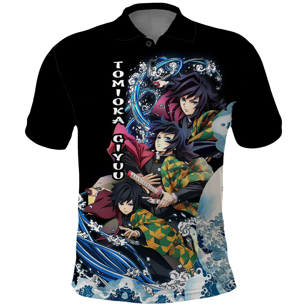 demon-slayer-anime-polo-shirt-giyu-tomioka-water-hashira