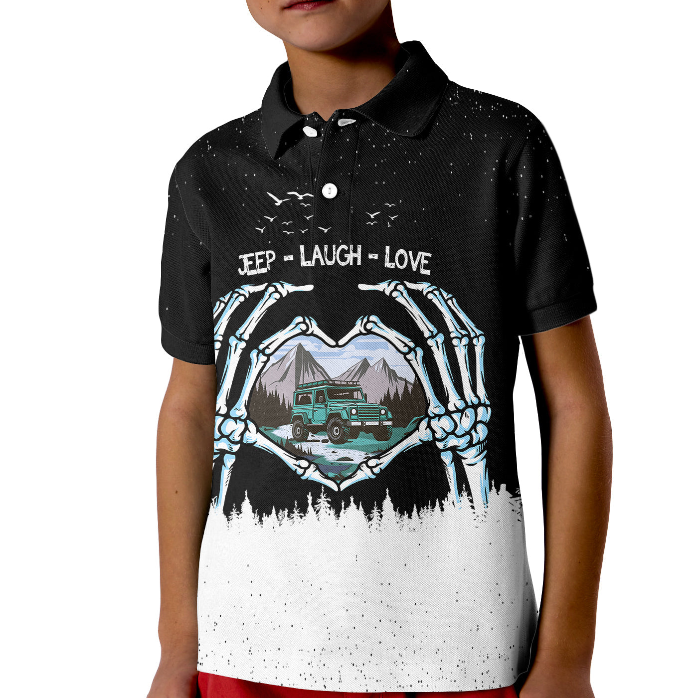 jeep-laugh-love-kid-polo-shirt-starry-sky