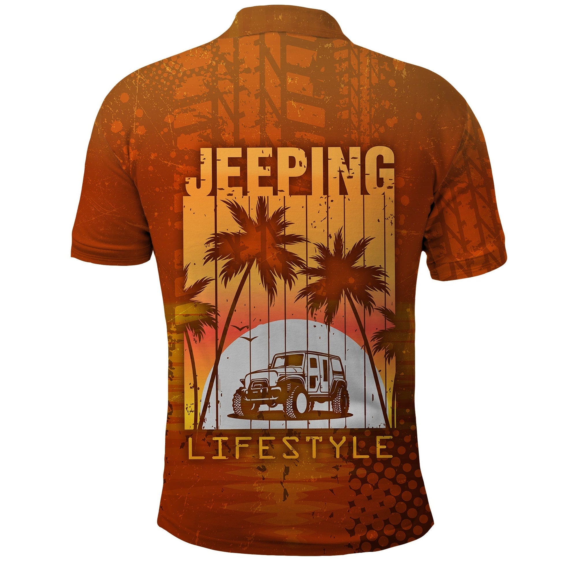 jeeping-lifestyle-polo-shirt-sunset-by-the-beach