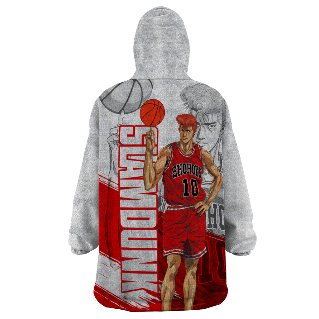 hanamichi-sakuragi-slam-dunk-movie-wearable-blanket-hoodie