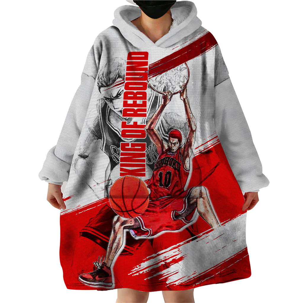 hanamichi-sakuragi-slam-dunk-movie-wearable-blanket-hoodie