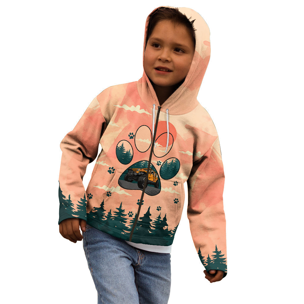 jeep-girl-kid-hoodie-easily-distracted-by-jeeps-and-dogs