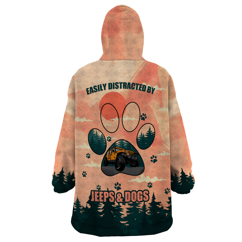 jeep-girl-wearable-blanket-hoodie-easily-distracted-by-jeeps-and-dogs