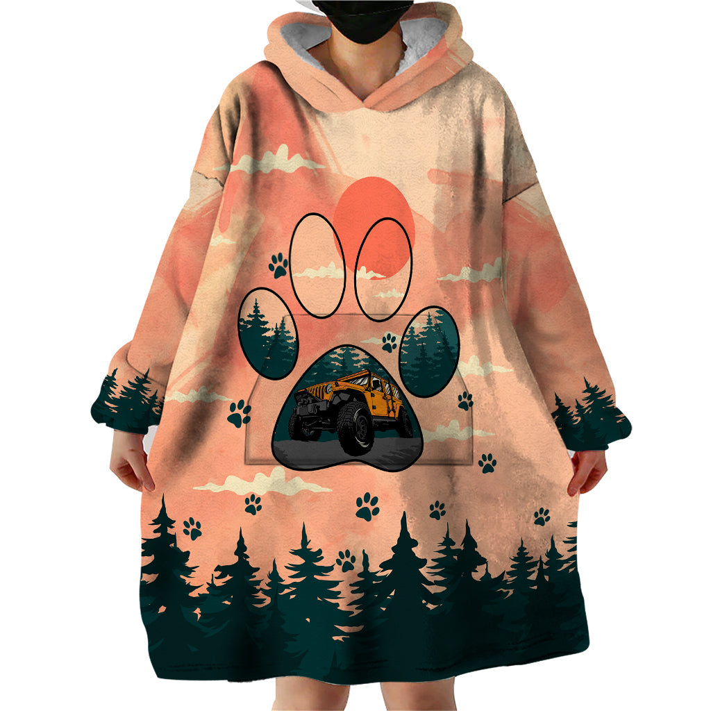jeep-girl-wearable-blanket-hoodie-easily-distracted-by-jeeps-and-dogs