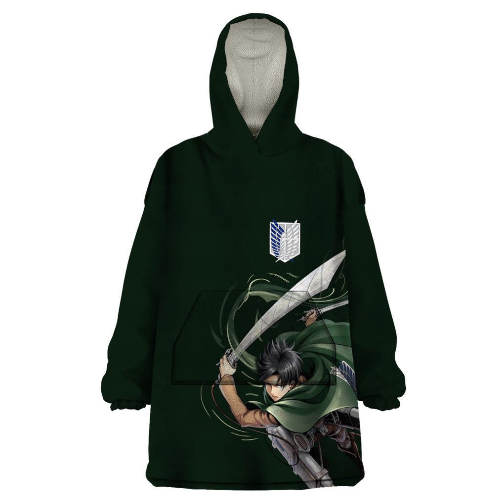 attack-on-titan-anime-levi-ackerman-wearable-blanket-hoodie-streetwear