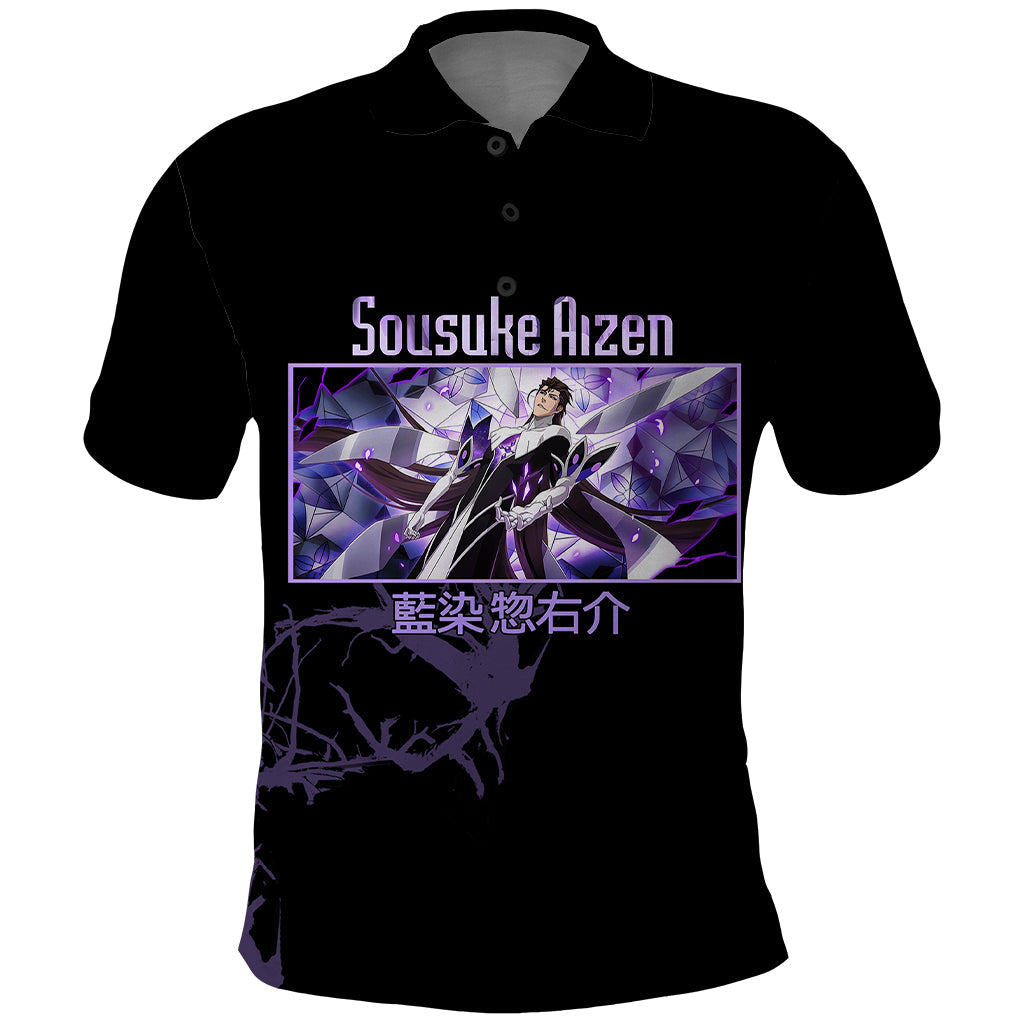 bleach-anime-tybw-polo-shirt-aizen-sosuke-final-form