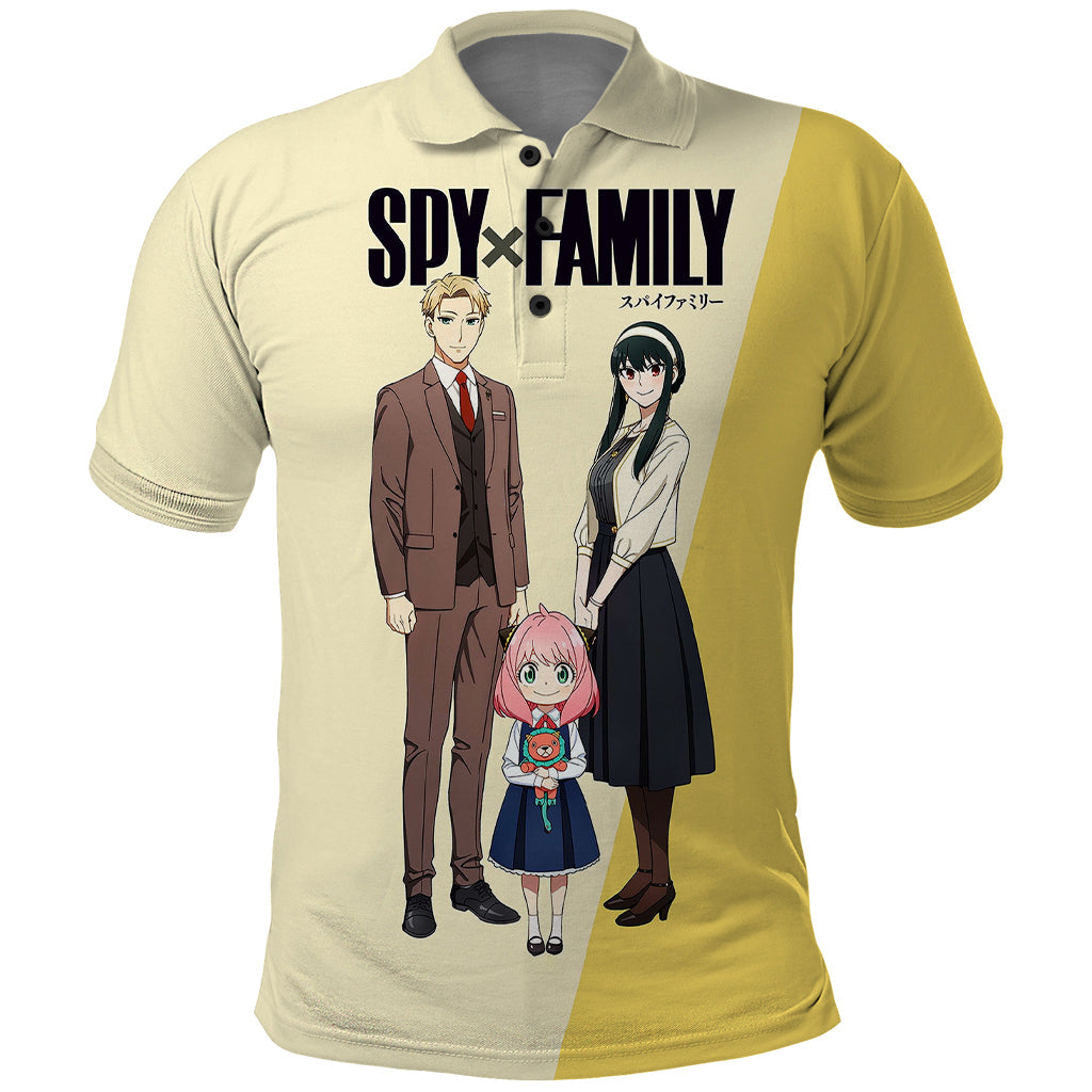 spyxfamily-golden-polo-shirt-basic-style