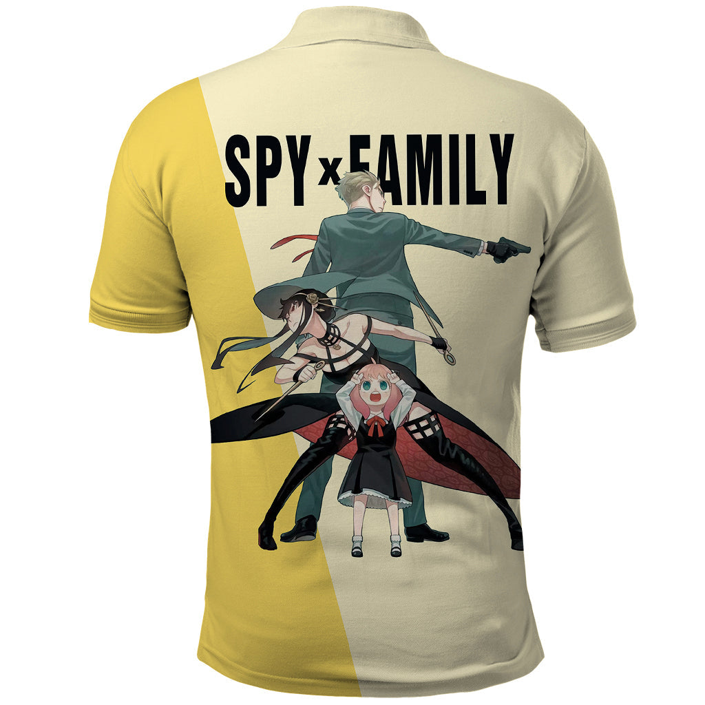 spyxfamily-golden-polo-shirt-basic-style