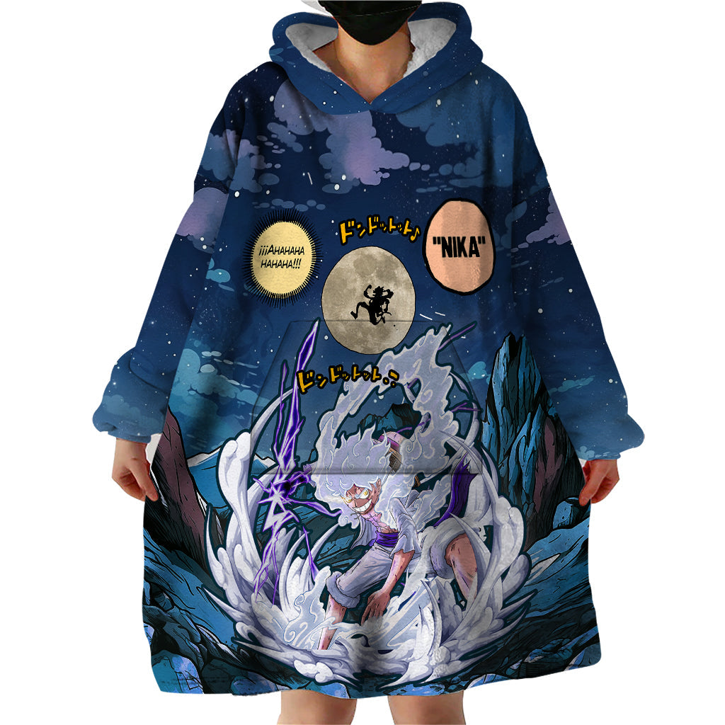 luffy-gear-five-wearable-blanket-hoodie-nika-moon-scene