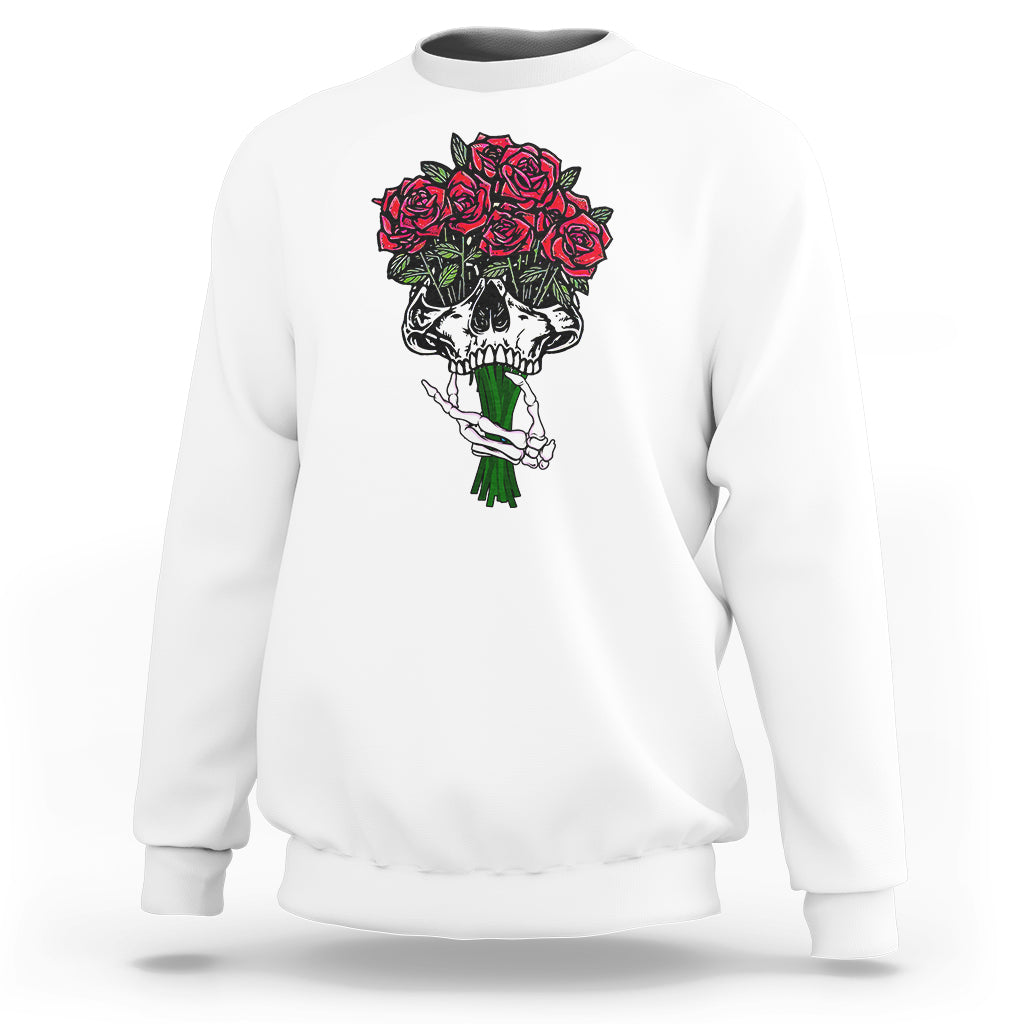skeleton-hand-red-rose-flowers-skull-sweatshirt