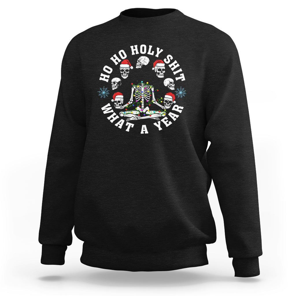 christmas-sweatshirt-ho-ho-holy-shit-what-a-year-funny-skeleton-skull-xmas-hat