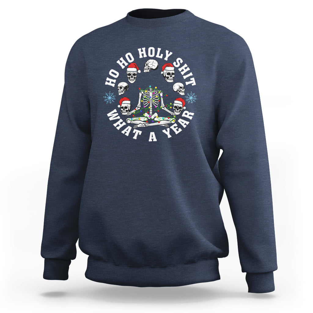 christmas-sweatshirt-ho-ho-holy-shit-what-a-year-funny-skeleton-skull-xmas-hat