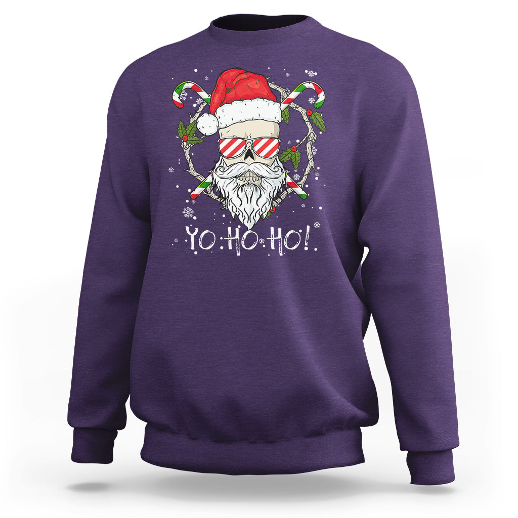 christmas-sweatshirt-skull-santa-beard-sunglass-candy-cane